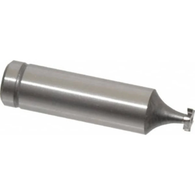Made in USA 1/4 Cut Diam, 3/64 Cut Width, 1/2 Shank, Straight-Tooth Woodruff Keyseat Cutter High Speed Steel, Uncoate...